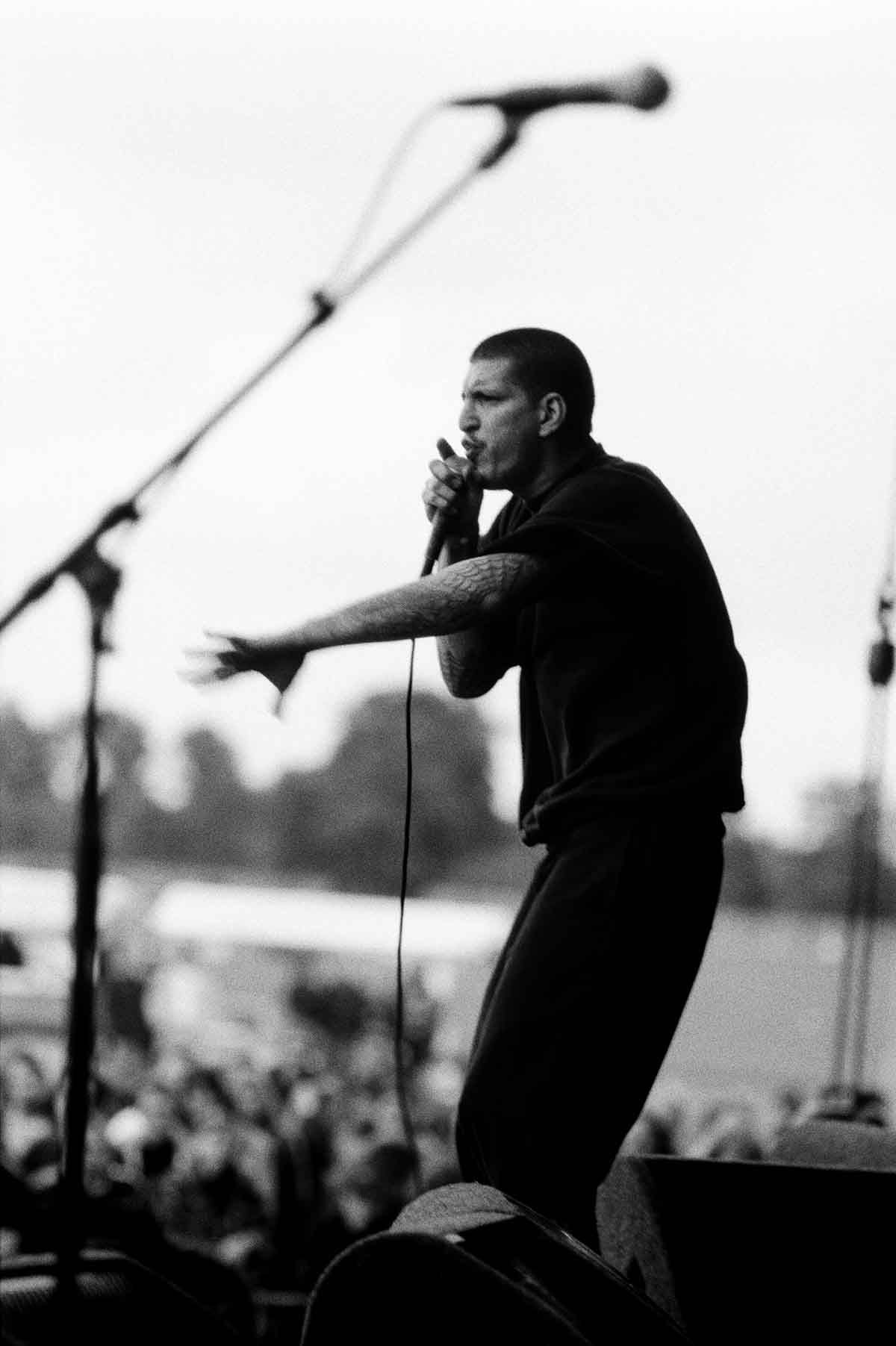 Live photos of experimental New Wave, Noise, Post-Punk, Industrial en Avantgarde bands inge-bekkers-photography-madball-waldrock-1996-live-alternative-bands-fotografie-1081